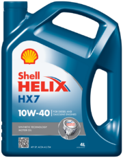 Shell Helix HX7 10W-40, 4L 550070333