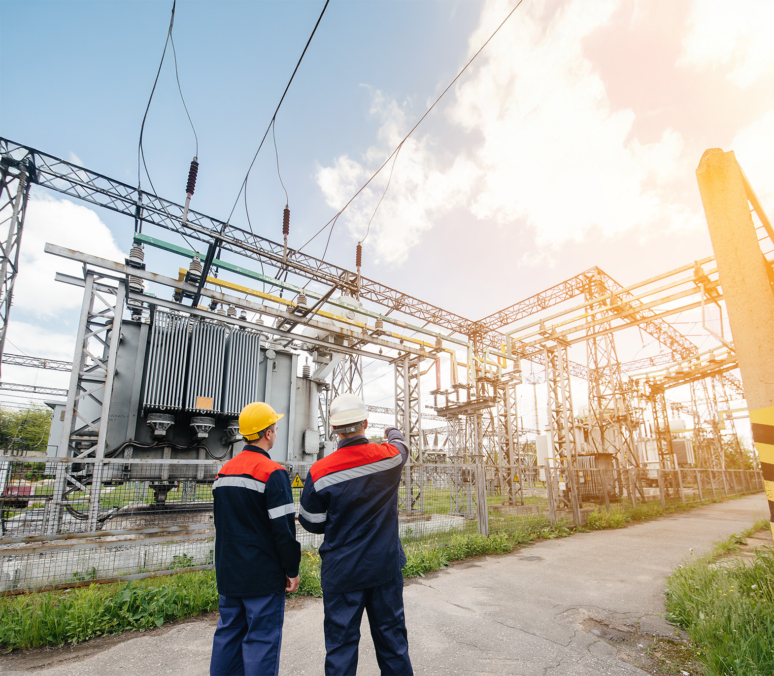 Power substation transformers serviced by Shell MIDEL ester transformer oil in the Baltics