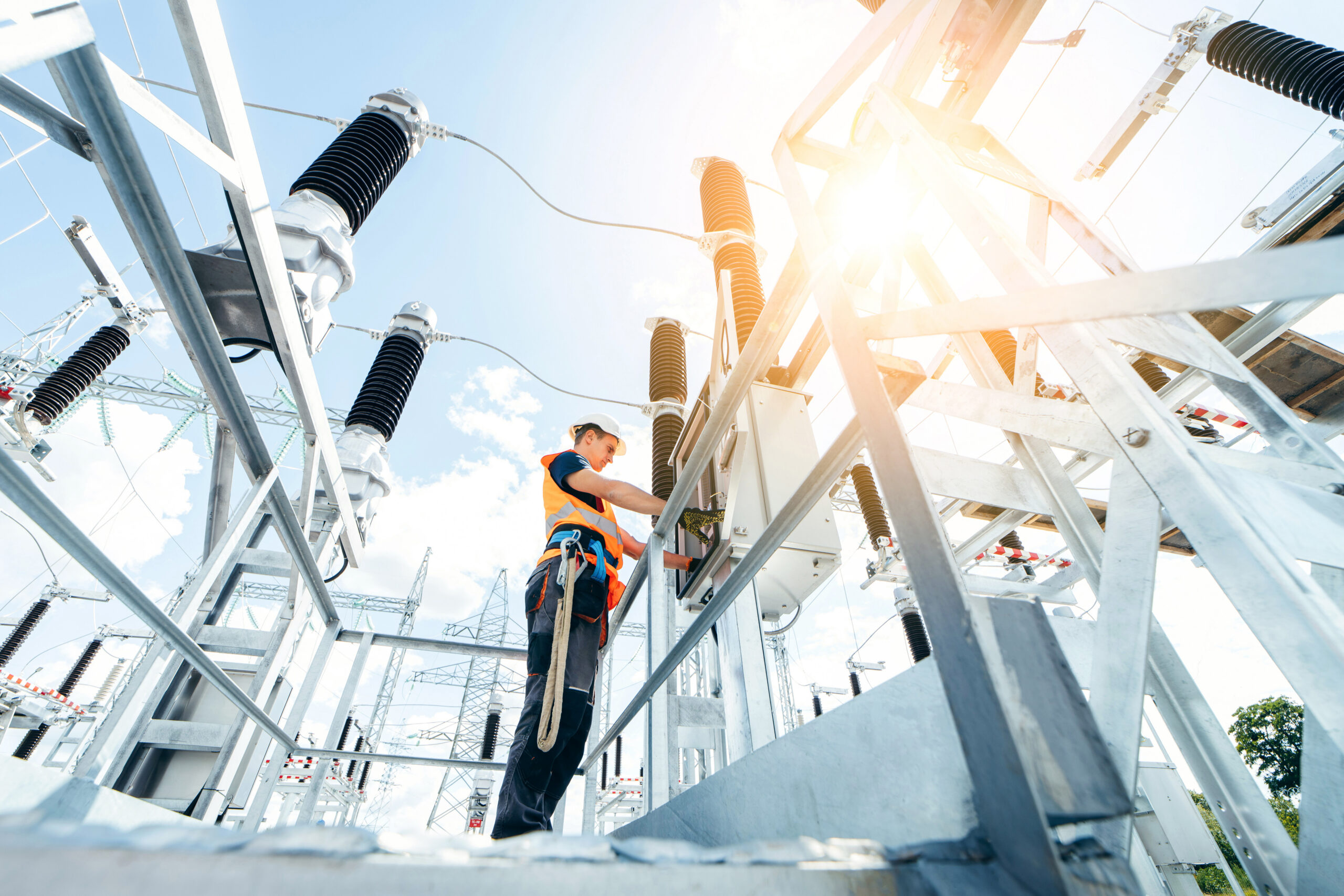 Industrial fire-safety scene &mdash; Shell MIDEL fire-safe ester transformer oil mitigates transformer fire risk